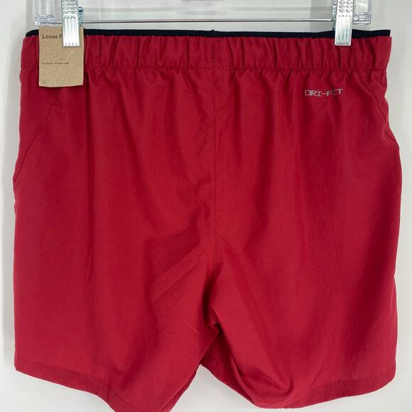 Nike Shorts Women’s Small Red Softball Sports Outdoor Active Workout - Picture 2 of 10